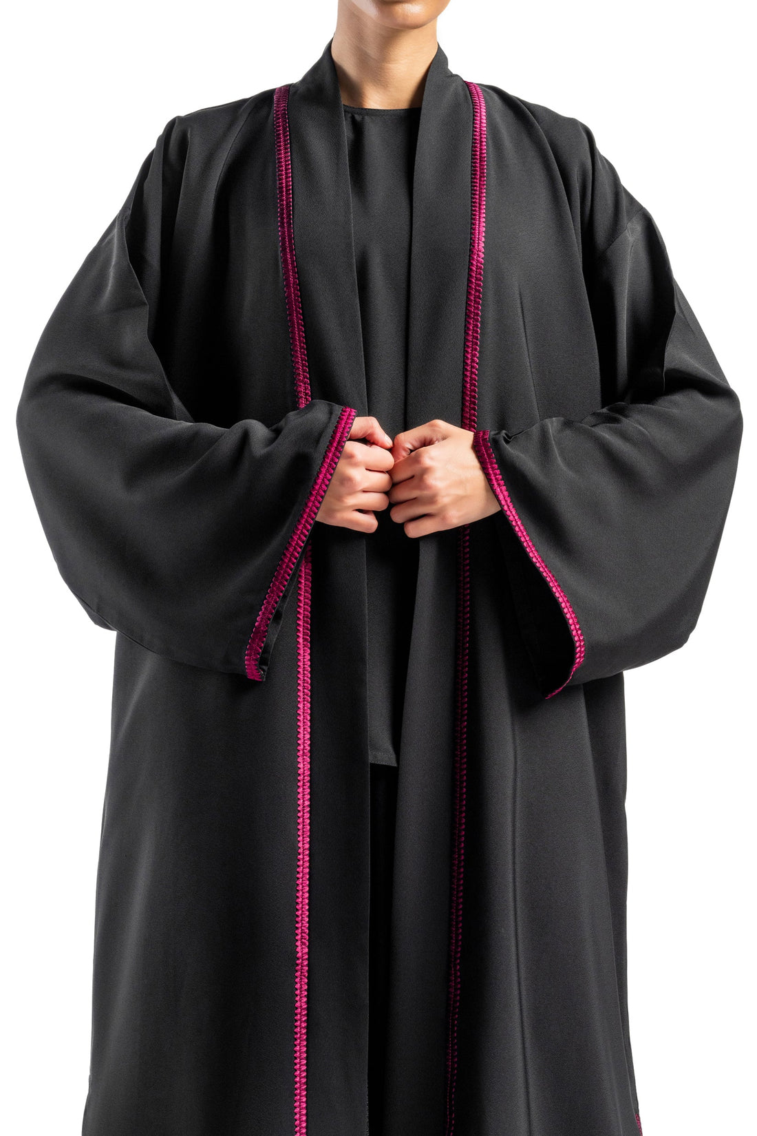 Brim Saloan Open Abaya