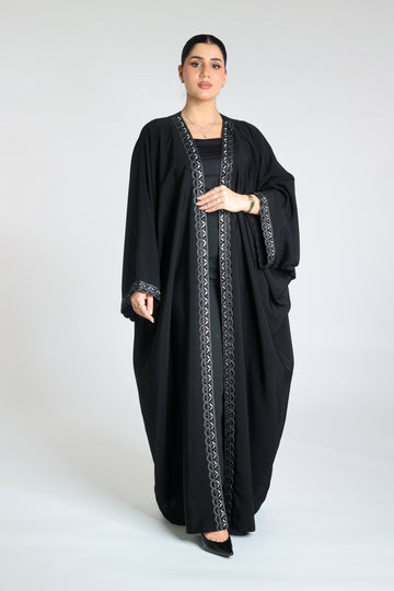 Soalon Bisht Abaya with Handwork