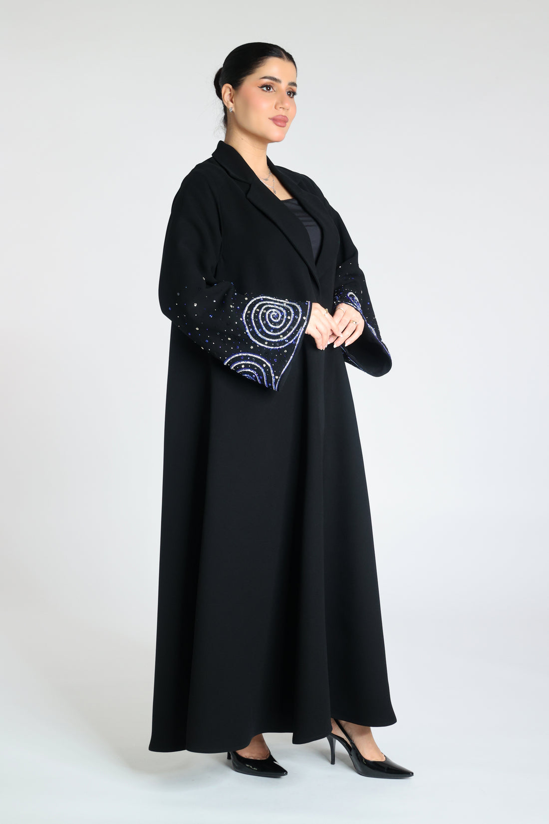 Wide Rolex Blazer Abaya