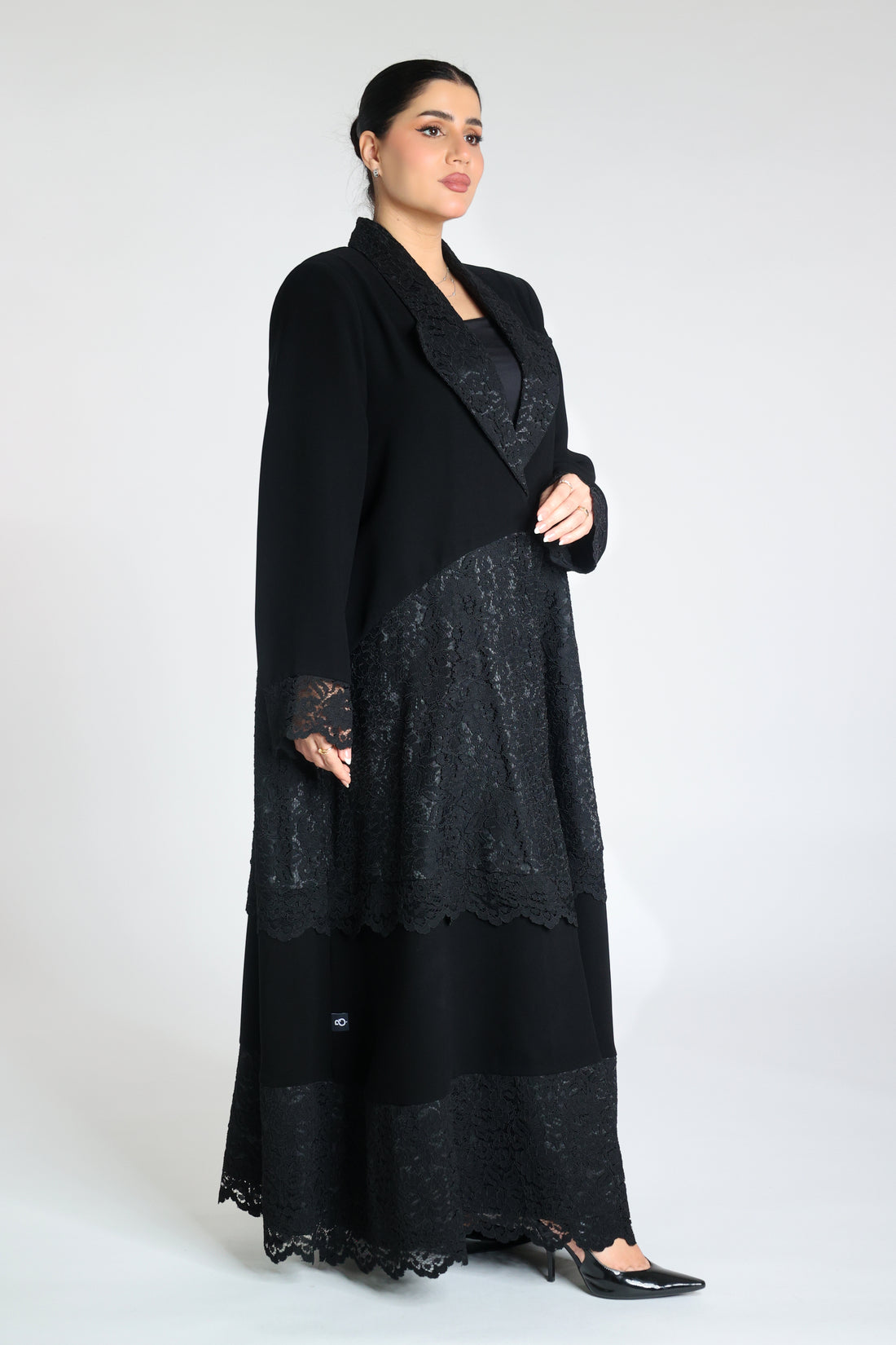 Rolex Abaya with Lace