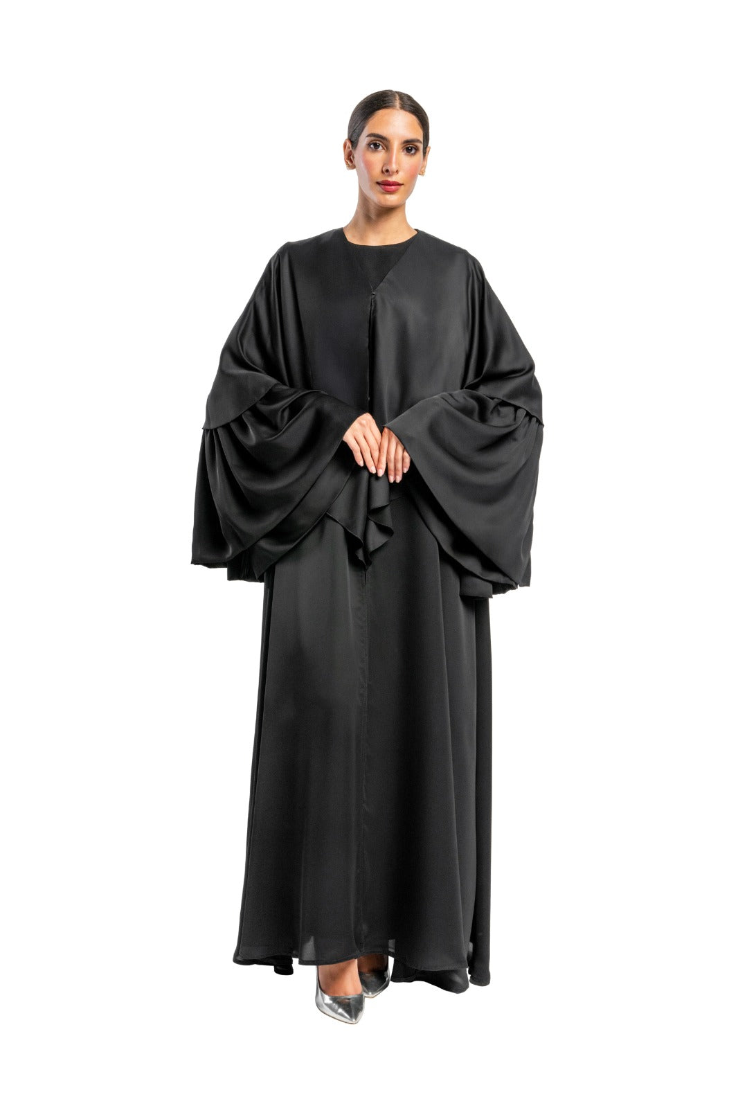 Plain Crepe Close Abaya