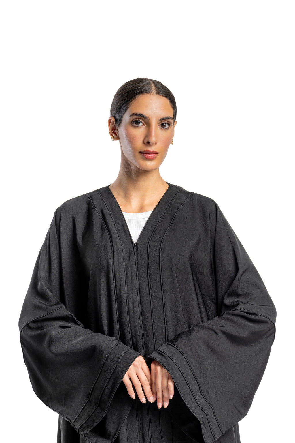 BLACK TREINDY SALONA COLSED ABAYA