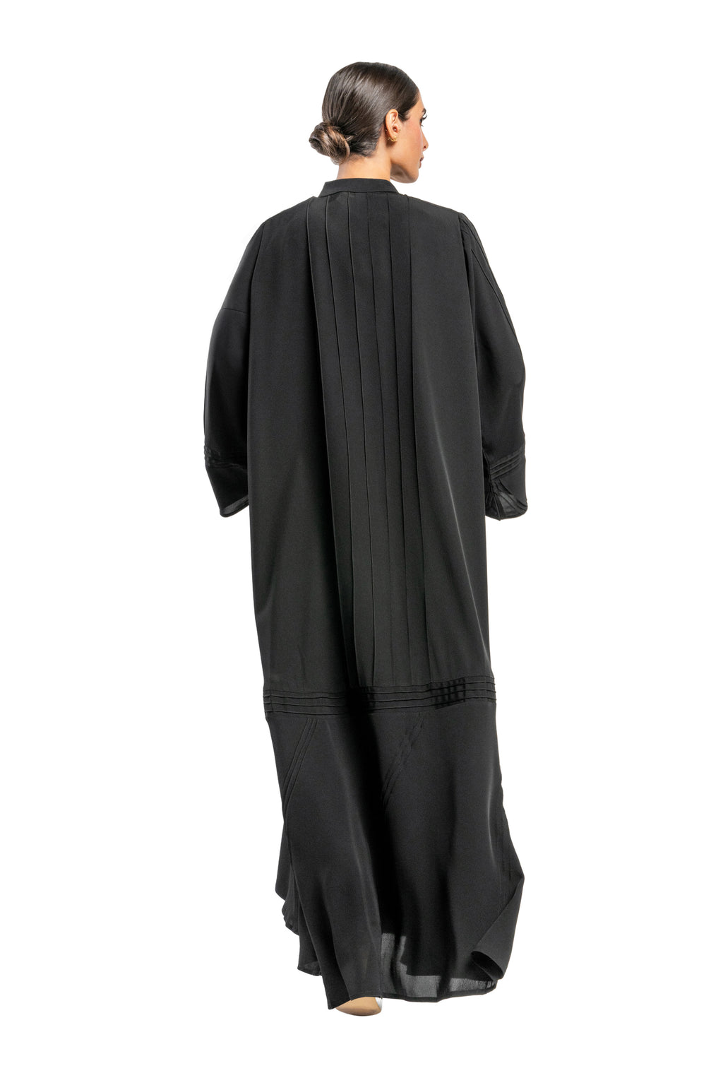 BLACK TREINDY SALONA COLSED ABAYA