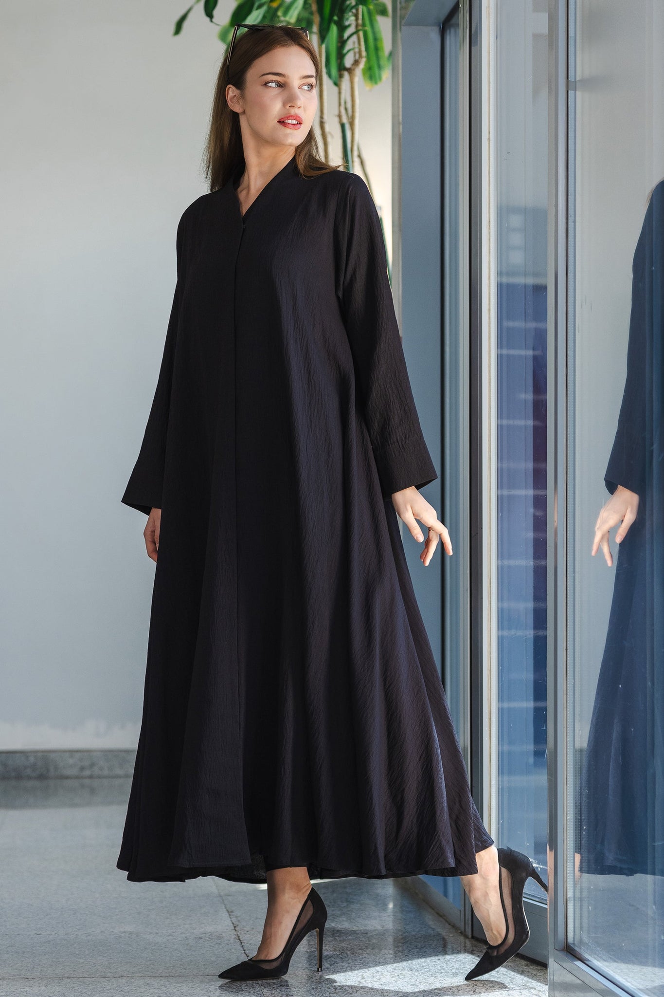 Crepe Close Abaya