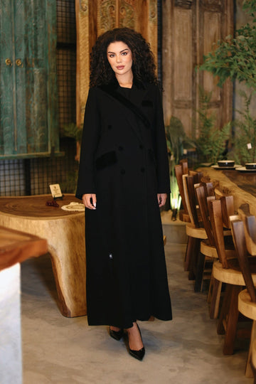 Blazer Crepe Close Abaya