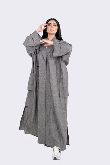 linen Close Abaya