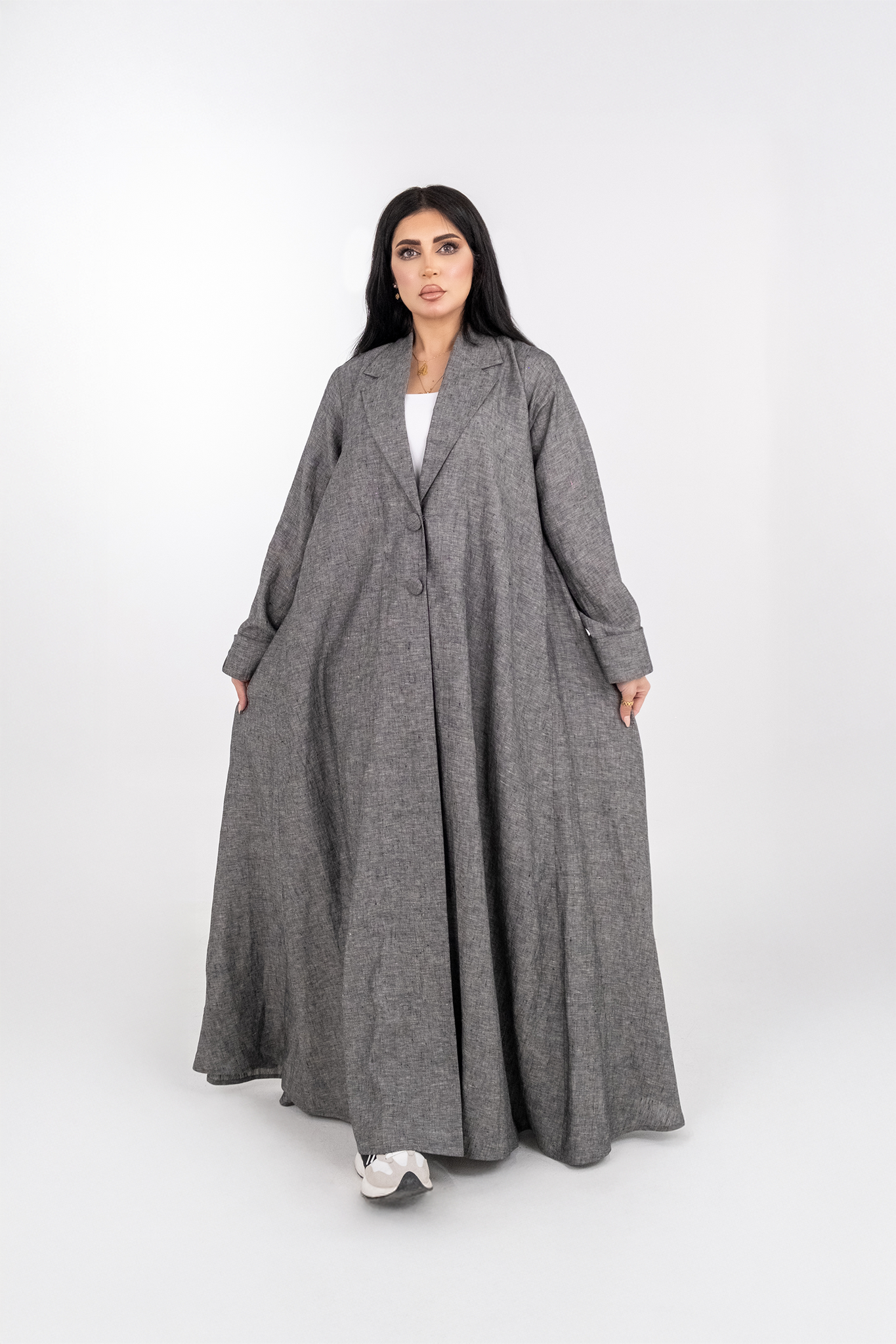 linen Close Abaya