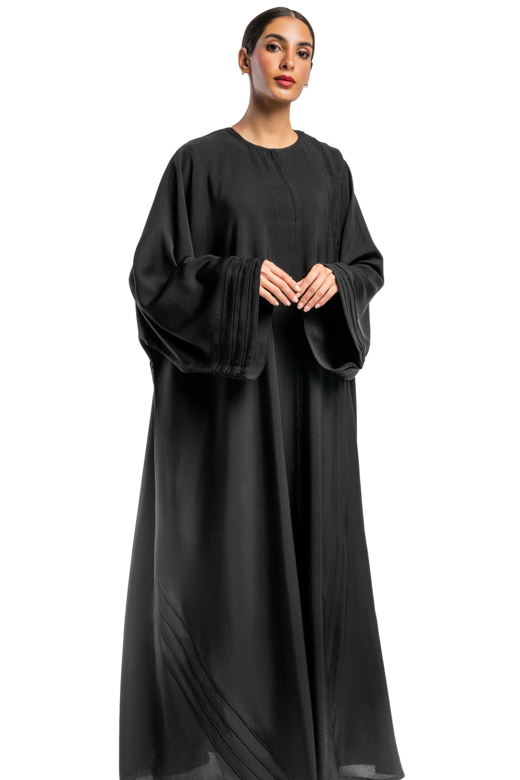 BLACK PLAIN   SOALAN CLOSE ABAYA