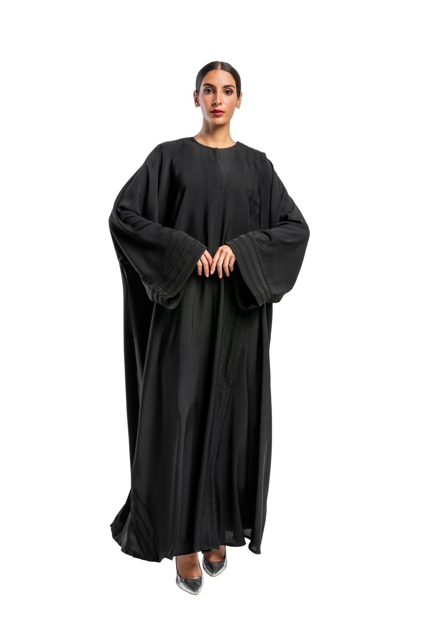 Plain soalon Close Abaya
