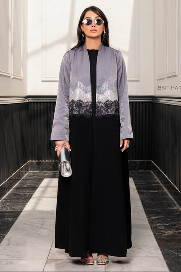 Duha Abaya (Rolex with Light Shimmer Jacquard)