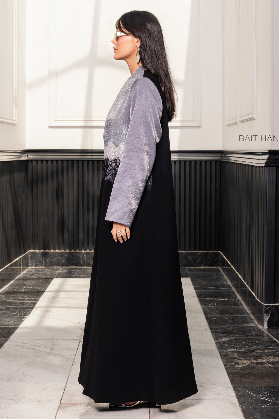 Duha Abaya (Rolex with Light Shimmer Jacquard)