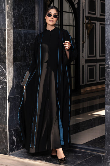 Riyada Torquoise Abaya (Soalon)
