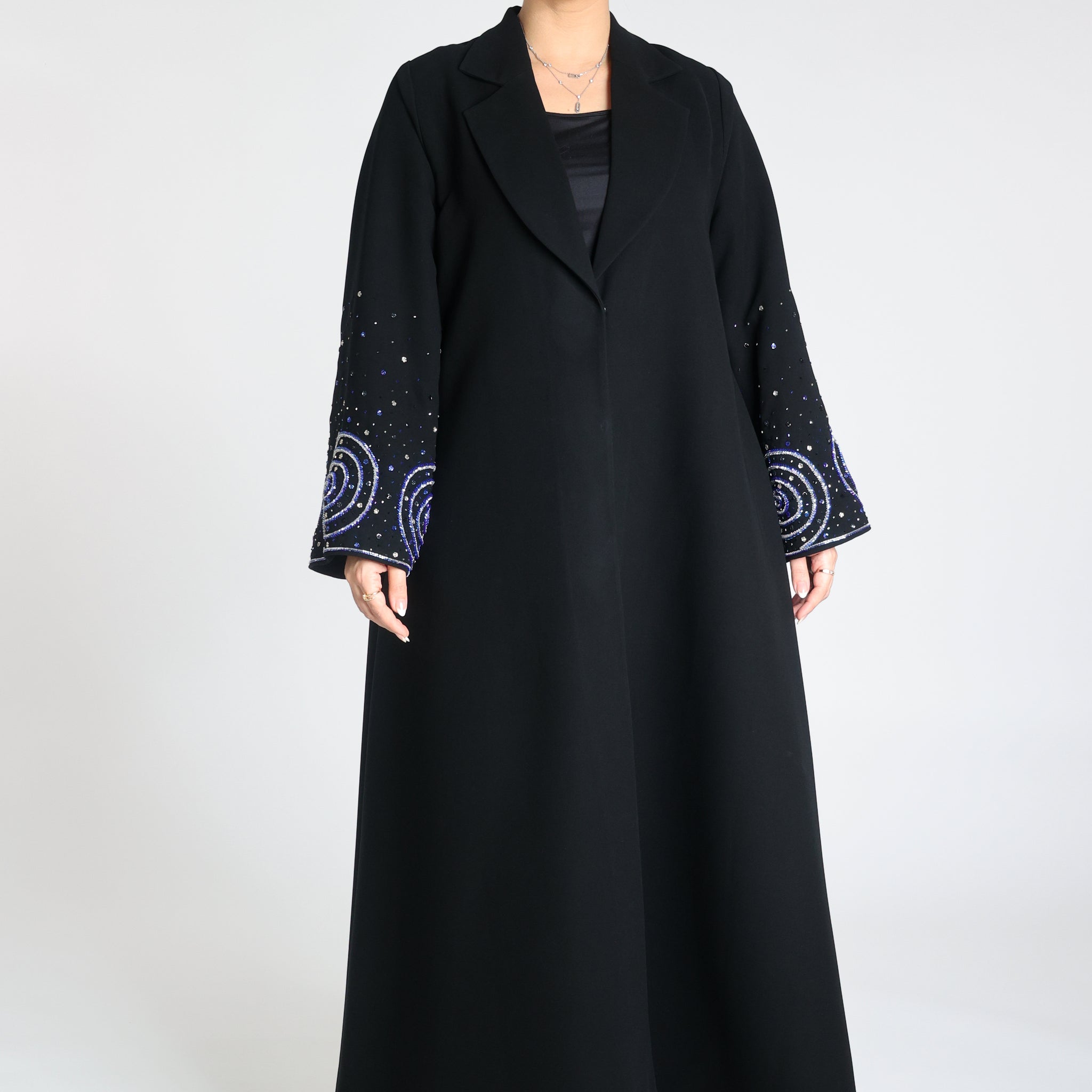 Wide Rolex Blazer Abaya