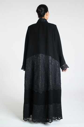 Rolex Abaya with Lace