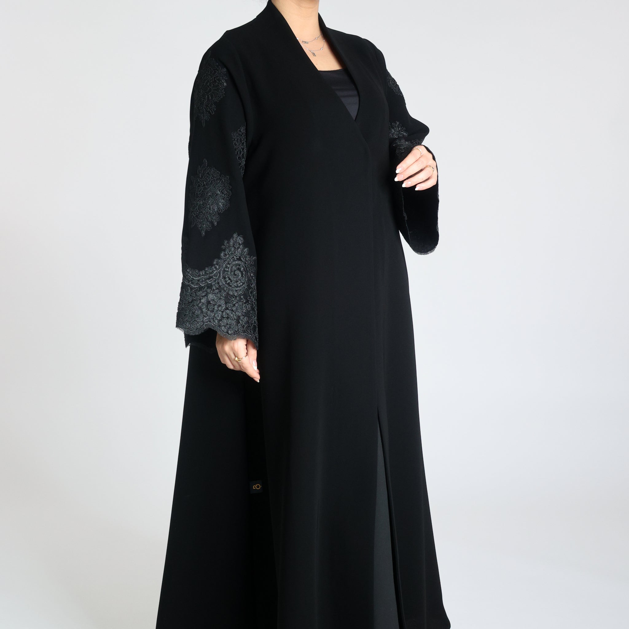 Rolex Abaya with Lace