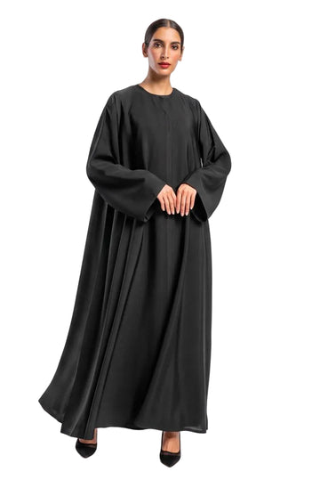 Double Cloche Cut Sleeve Soalon Close Abaya